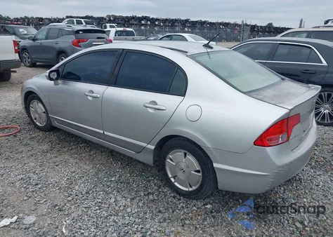 2008 Honda Civic Hybrid from USA, damaged, VIN JHMFA36268S026909